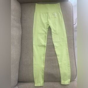 GYMSHARK Lime Green leggings